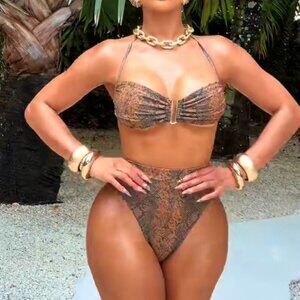 NWOT MATTESWIM Gianni High Waisted Bikini